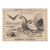 Image: Strong's Dime Caricatures, No. 1:  Domestic Troubles
