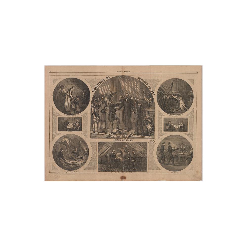 Image: Thanksgiving Day November 24, 1864
