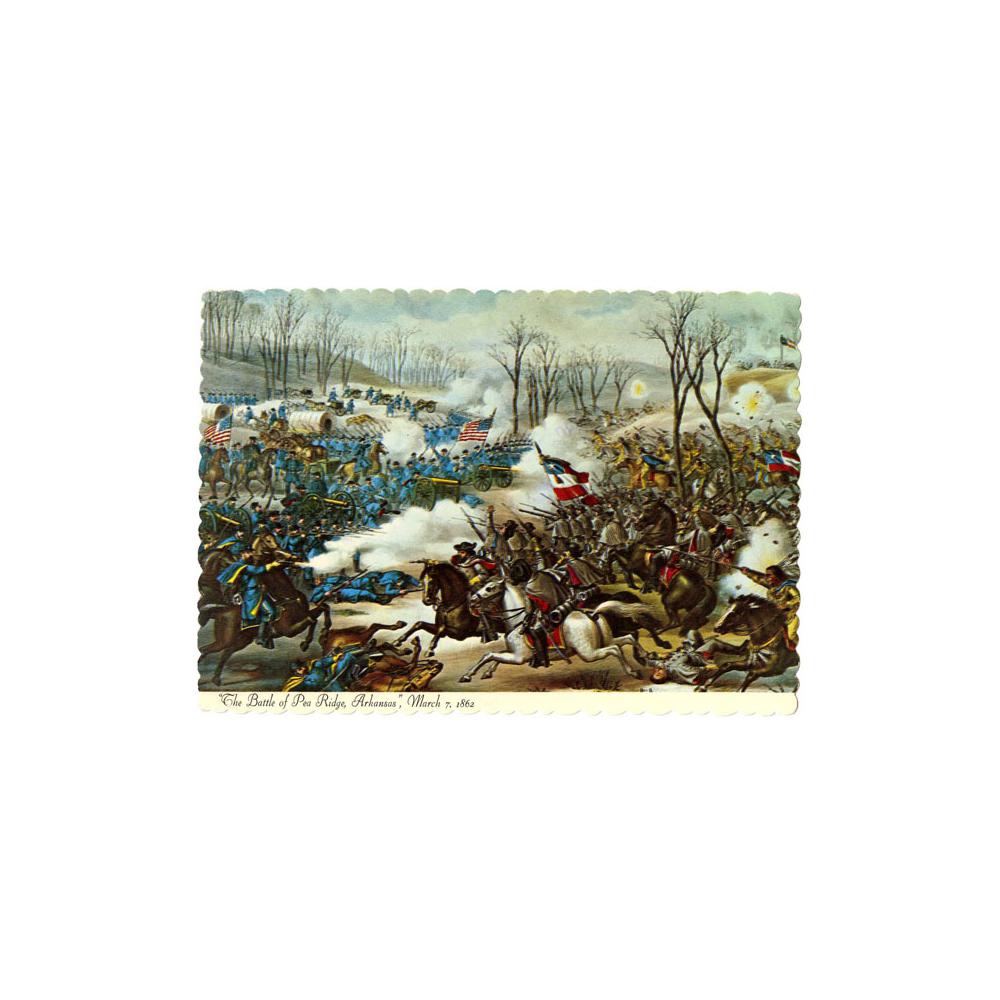 Image: Battle of Pea Ridge, Arkansas, March 7, 1862