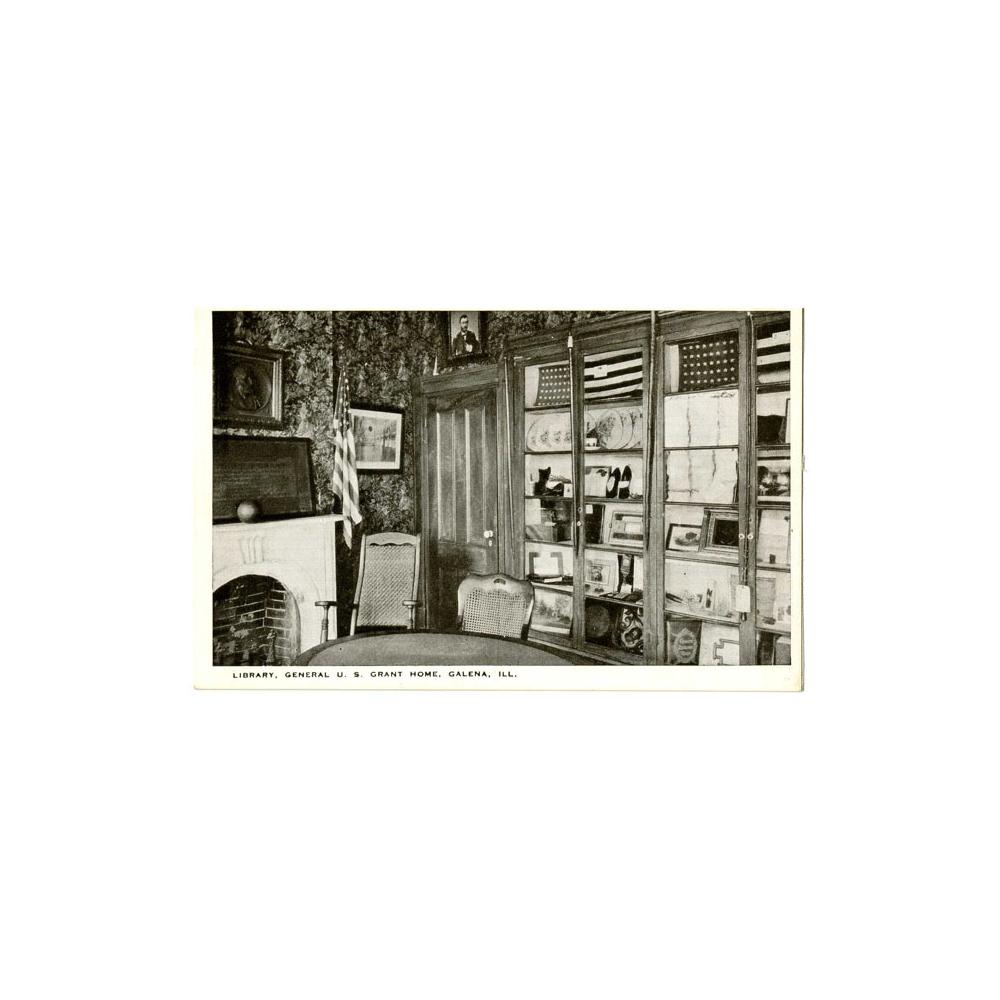 Image: Library, General U. S. Grant Home, Galena, Ill.
