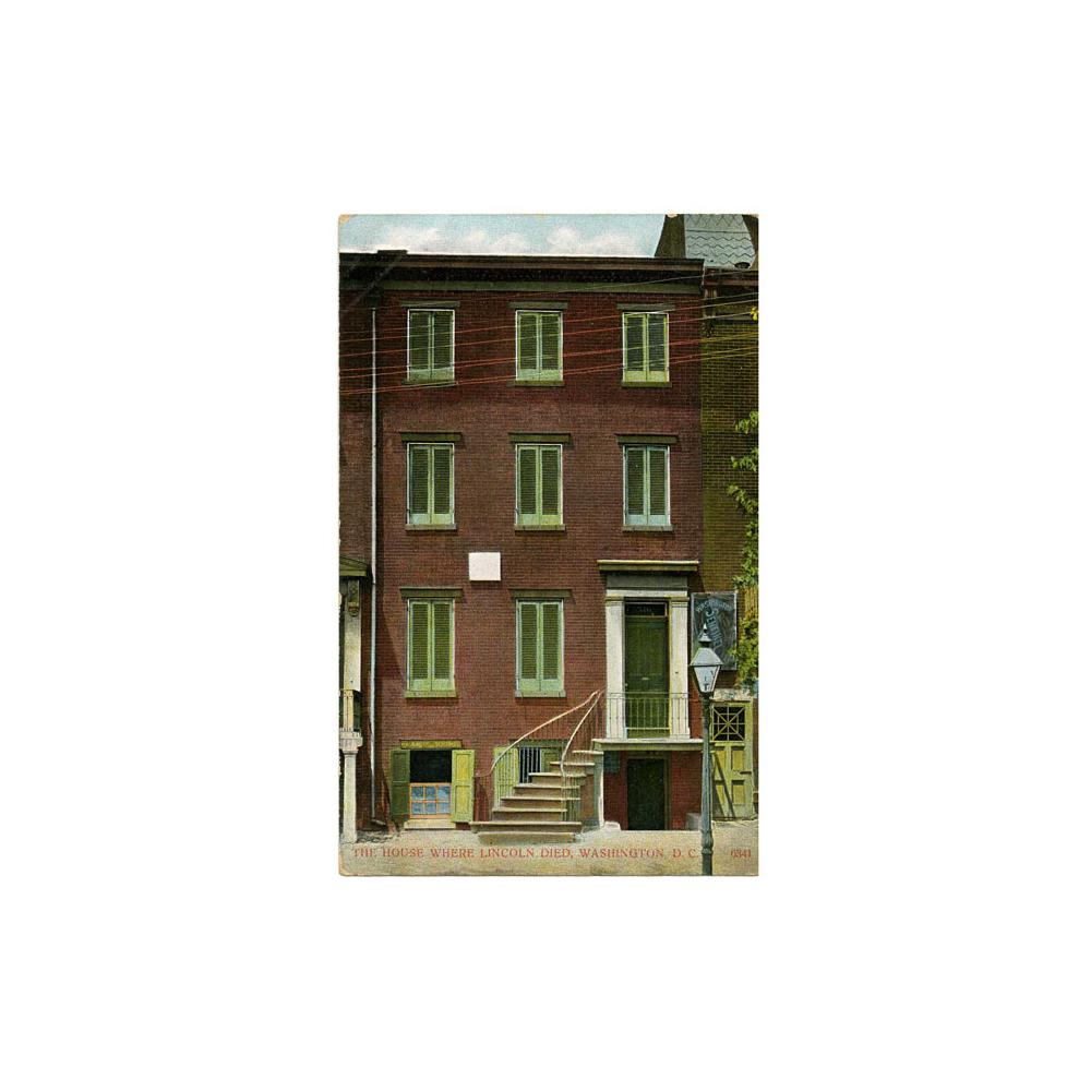 Image: The House Where Lincoln Died, Washington, D. C.