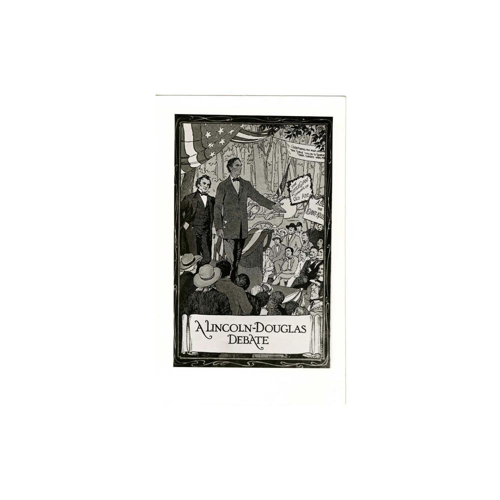 Image: A Lincoln-Douglas Debate