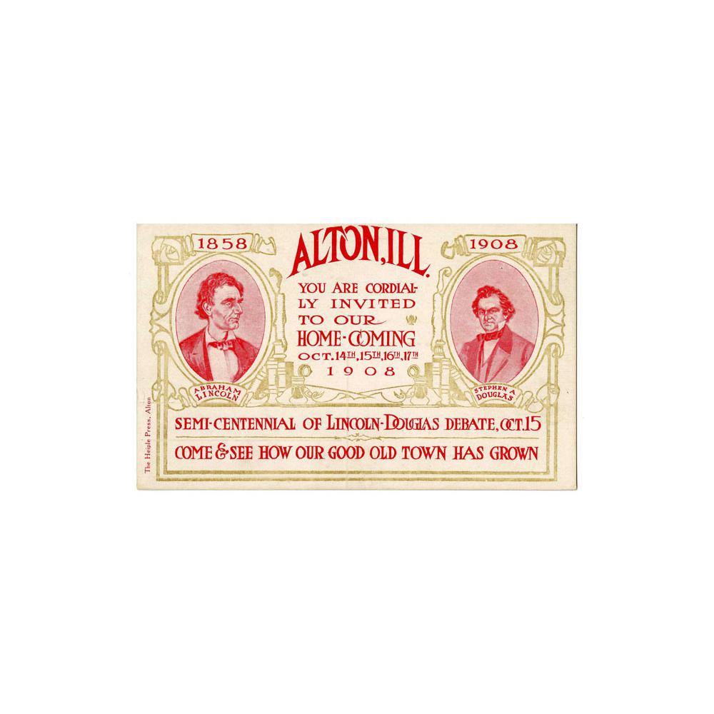 Image: Invitation to Alton, Illinois, Homecoming