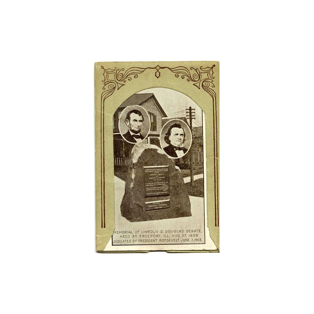 Image: Memorial of Lincoln & Douglas Debate Held at Freeport, Ill.