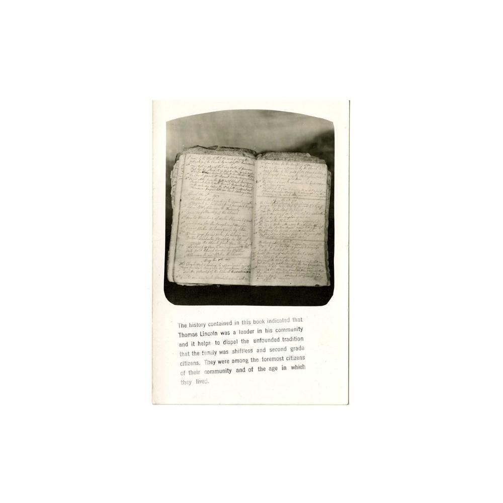 Image: Minute Book of Old Little Pigeon Baptist Church