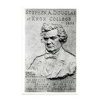Image: Stephen Douglas at Knox College, 1858