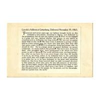 Image: Lincoln's Address at Gettysburg, Delivered November 19, 1863