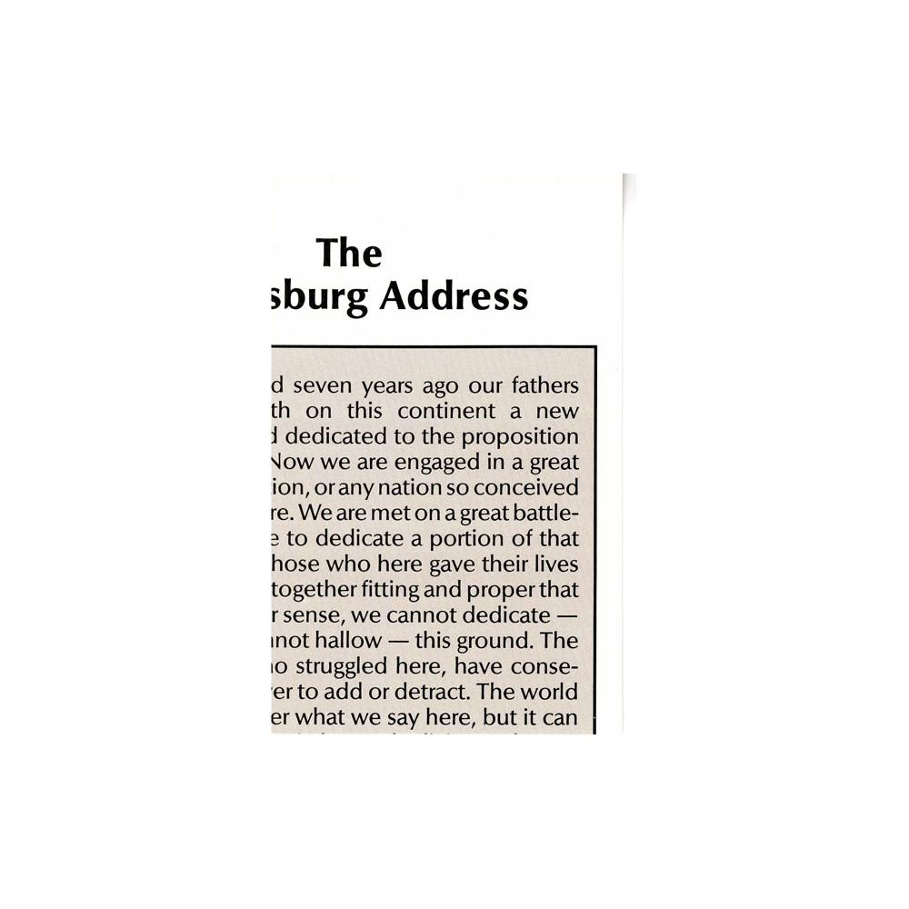 Image: The Gettysburg Address