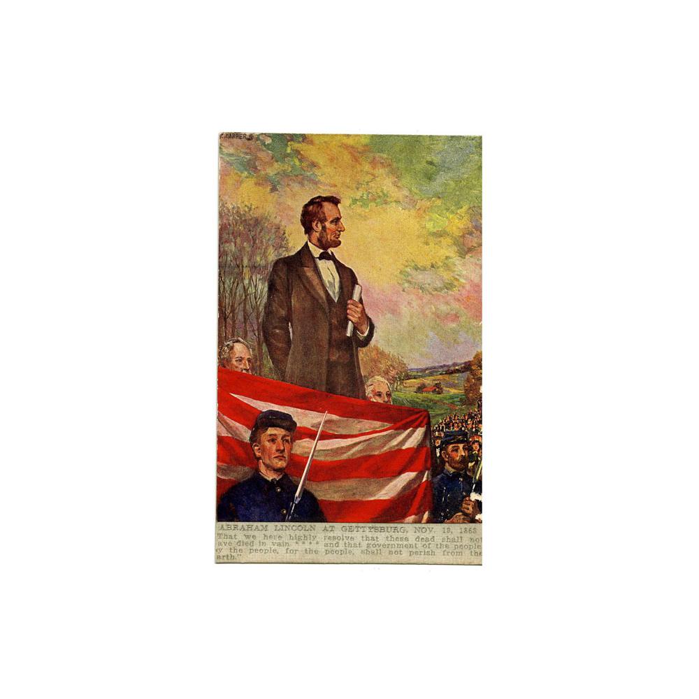 Image: Abraham Lincoln at Gettysburg, Nov. 19, 1863