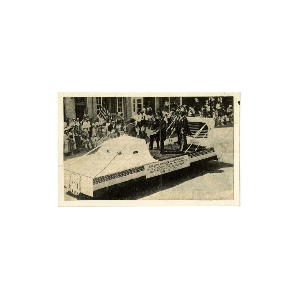 Image: Abraham Lincoln Conferring with General Dodge