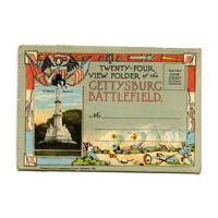 Image: Twenty-four View Folder of the Gettysburg Battlefield