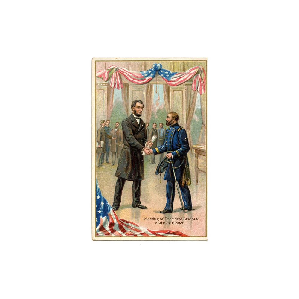 Image: Meeting of President Lincoln and Gen'l Grant