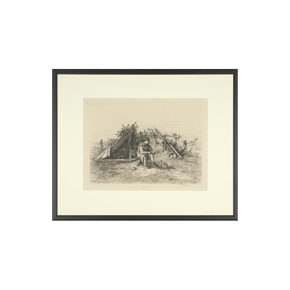 Image: Plate 9: A Christmas Dinner