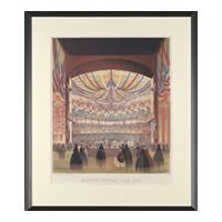 Image: Brooklyn Sanitary Fair, 1864, View of the Academy of Music as seen from the stage