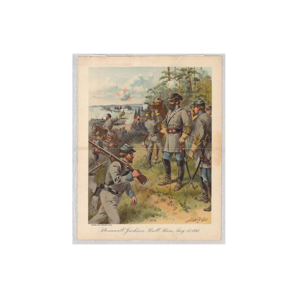 Image: Stonewall Jackson, Bull Run, Aug. 17, 1861