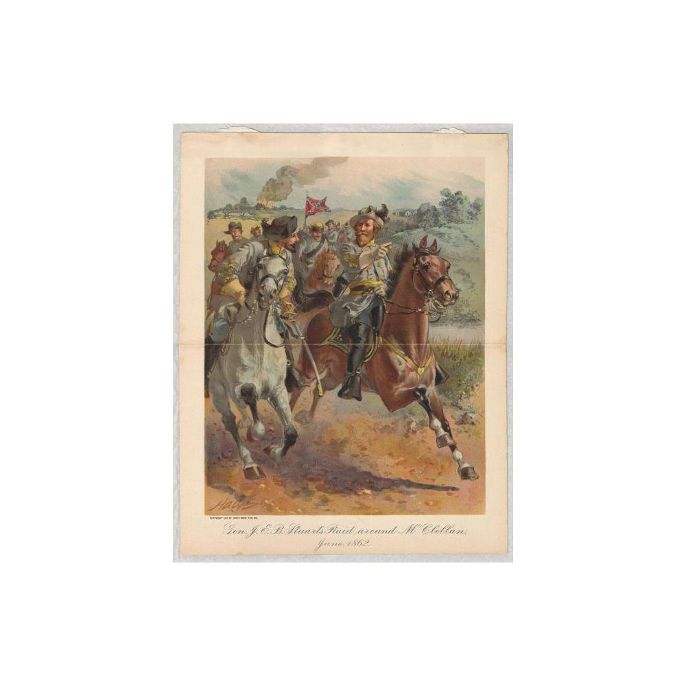 Image: Gen. J.E.B. Stuart's Raid around McClellan