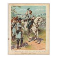 Image: Gen. Pickett Taking the Order to Charge from Gen. Longstreet