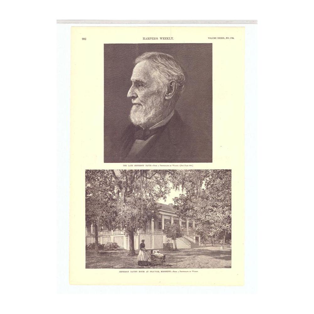 Image: Jefferson Davis's House at Beauvoir, Mississippi