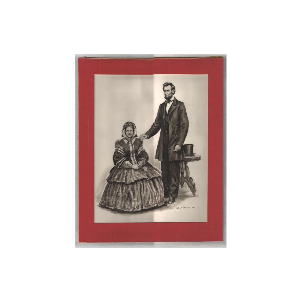 Image: Portrait of Mary and Abraham Lincoln