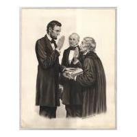 Image: Lincoln Taking the Oath