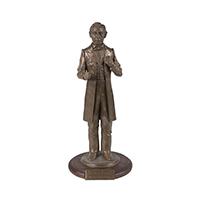 Image: Abraham Lincoln The Gettysburg Address Figurine