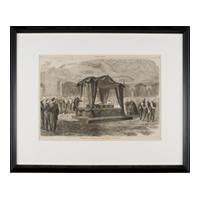 Image: President Lincoln's Funeral Service at the White House