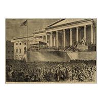 Image: Inauguration of Abraham Lincoln as President