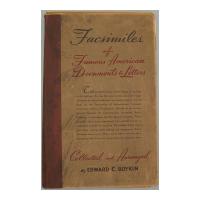 Image: Facsimiles of Famous American Documents and Letters