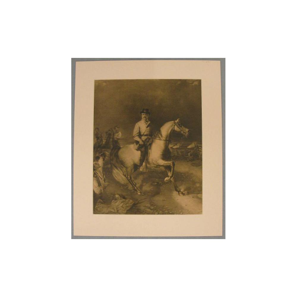 Image: General Robert E. Lee on the Battlefield