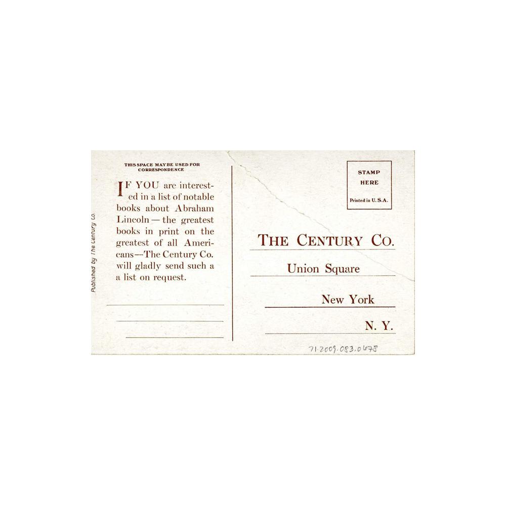 Image: 1809--Lincoln Centenary--1909