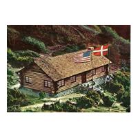 Image: Rebild National Park, The Lincoln-Cottage, Denmark