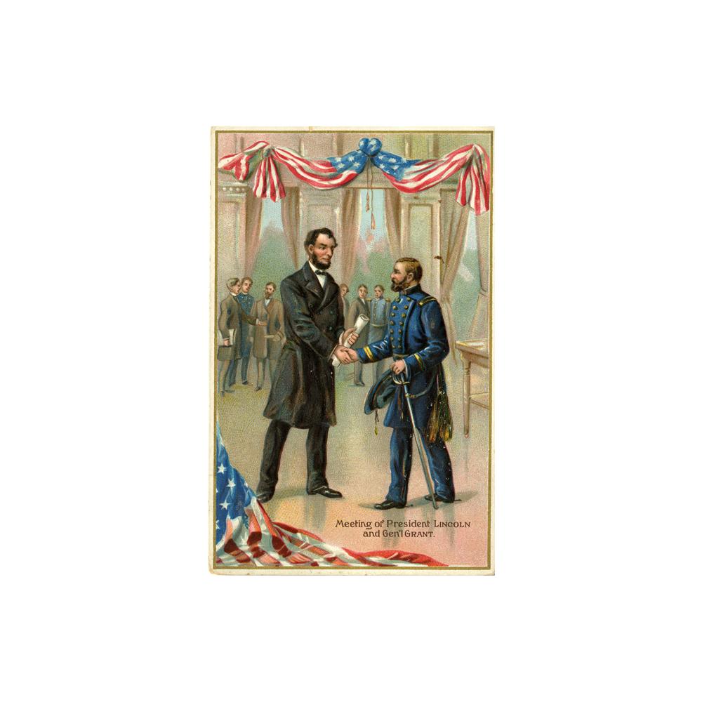 Image: Meeting of President Lincoln and Gen'l Grant