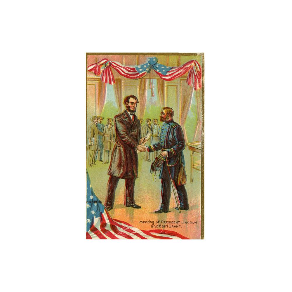 Image: Meeting of President Lincoln and Gen'l Grant