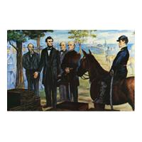 Image: Lincoln at Fort Monroe, Virginia, 1862