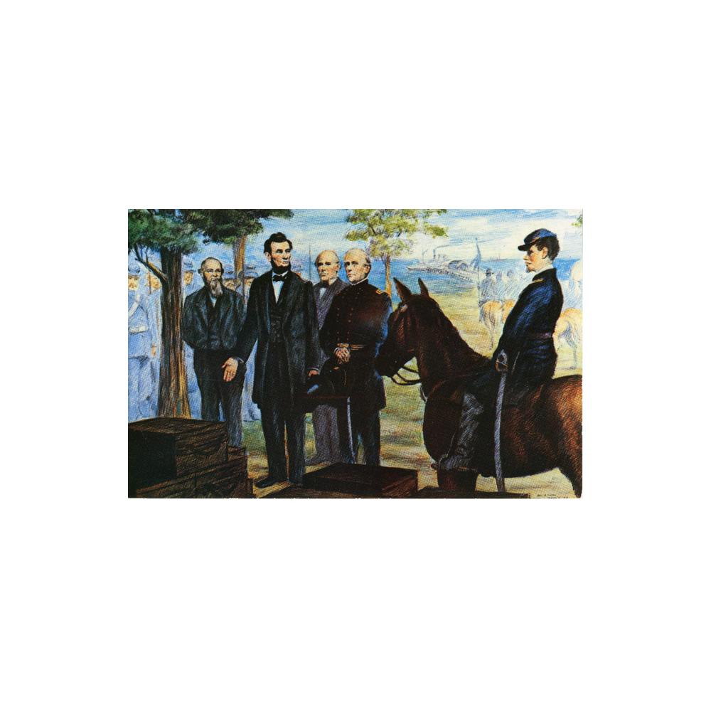 Image: Lincoln at Fort Monroe, Virginia, 1862