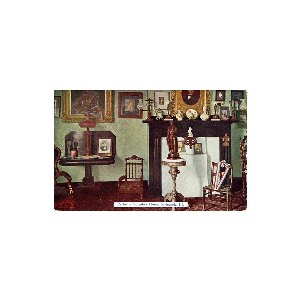 Image: Parlor of Lincoln's Home, Springfield, Ill.