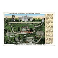 Image: Earthly Pilgrimage of Abraham Lincoln