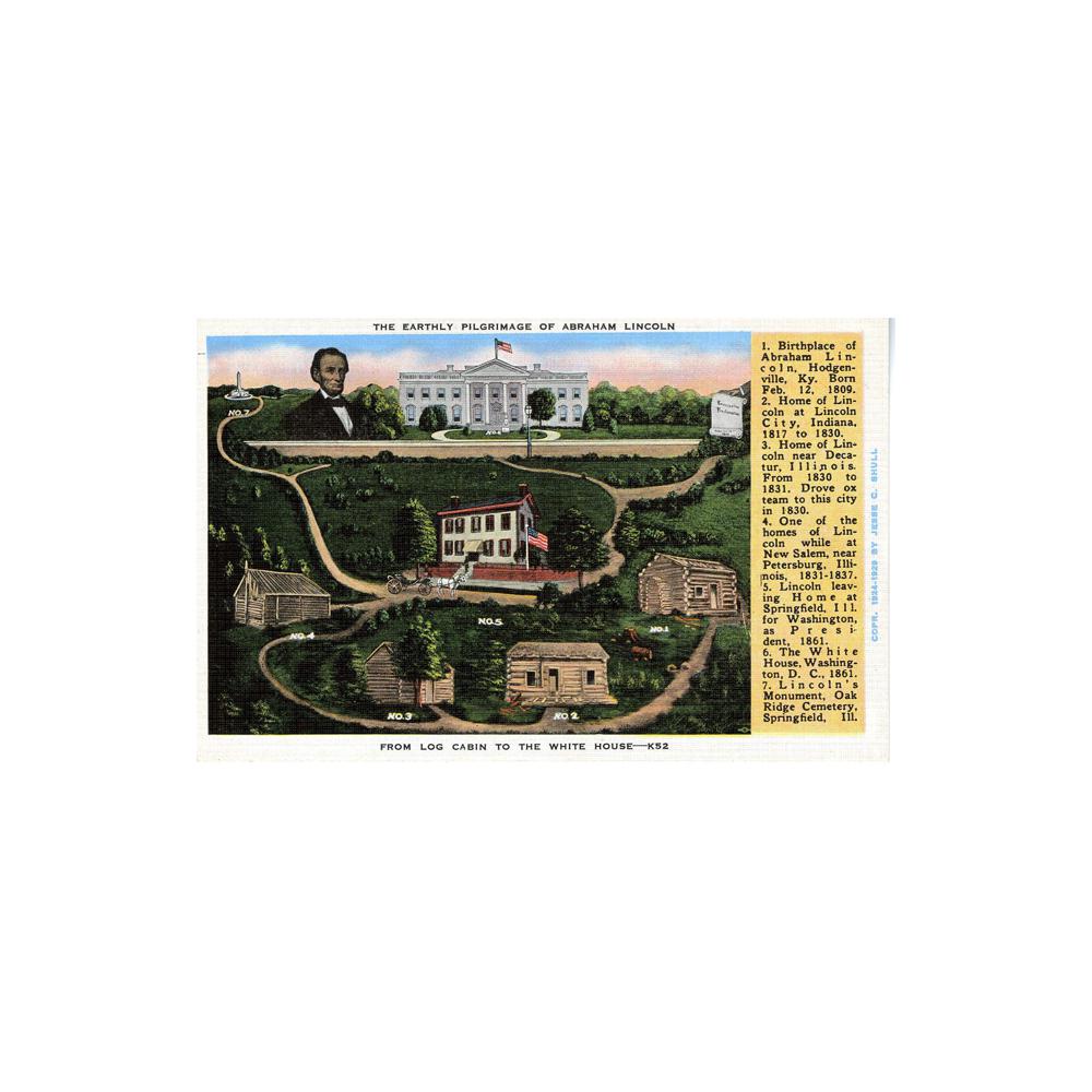 Image: Earthly Pilgrimage of Abraham Lincoln