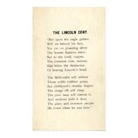 Image: "The Lincoln Cent"