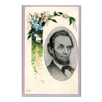 Image: Abraham Lincoln souvenir postcard