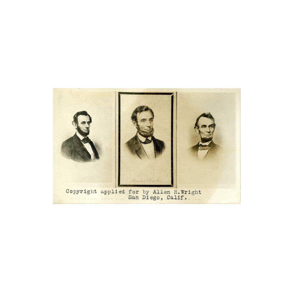 Image: Three Photographs of President Lincoln