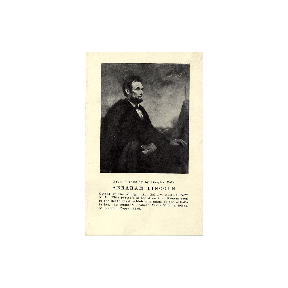 Image: Abraham Lincoln by Douglas Volk
