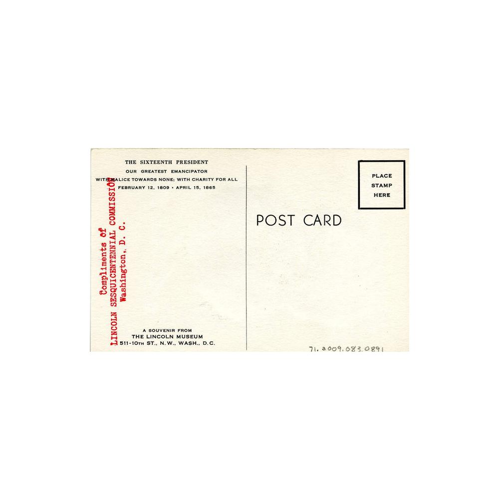 Image: The Sixteenth President