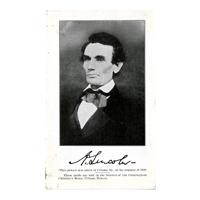 Image: Abraham Lincoln, Urbana, Illinois