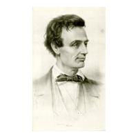 Image: Rare Lincoln Lithograph Made in 1860