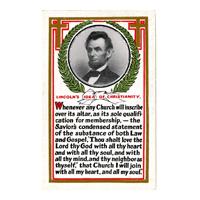 Image: Lincoln's Idea of Christianity