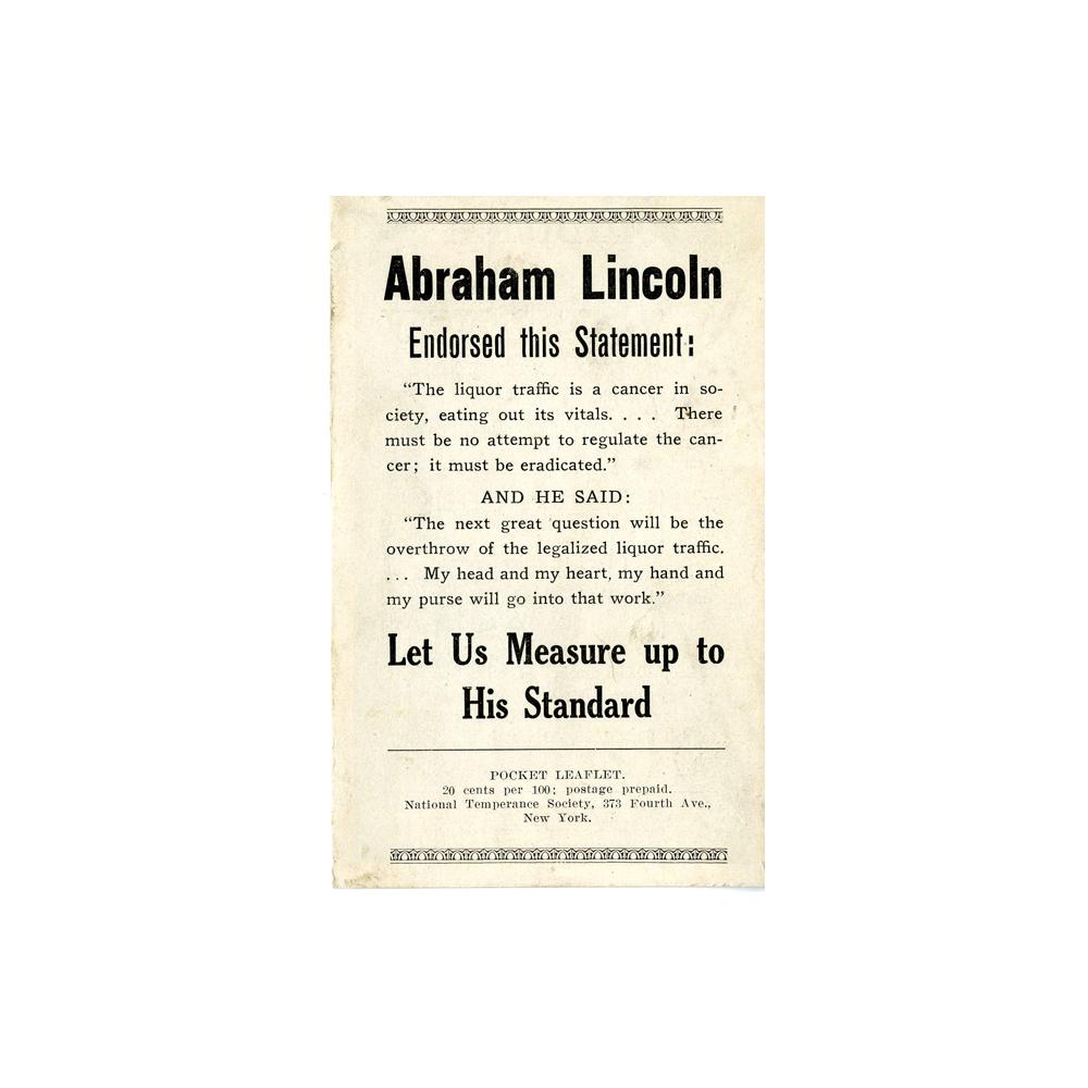 Image: National Temporance Society postcard