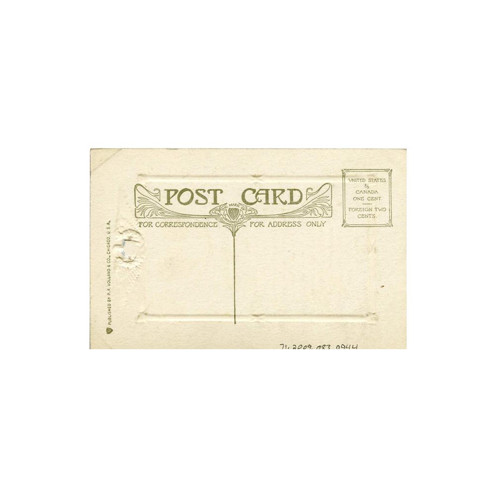 Image: Lincoln and Washington postcard