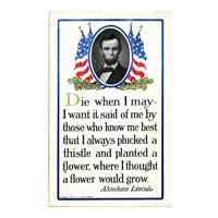 Image: Plucked a Thistle Quotation