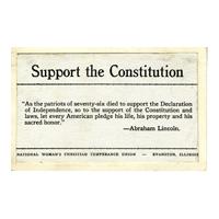 Image: Support the Constitution